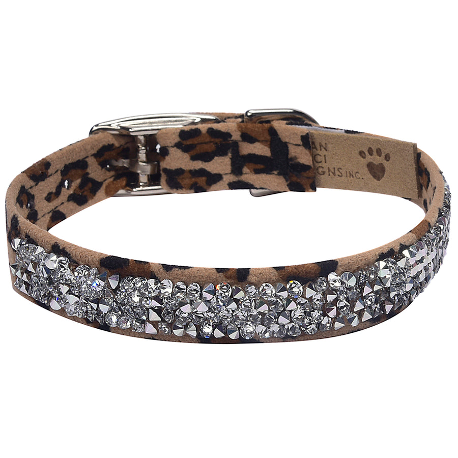 Cheetah Couture Crystal Rocks Collar