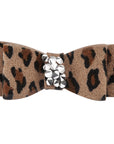 Cheetah Couture Crystal Rocks Hair Bow
