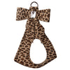 Cheetah Couture Tail Bow Step In Harness by Susan Lanci Designs - front view