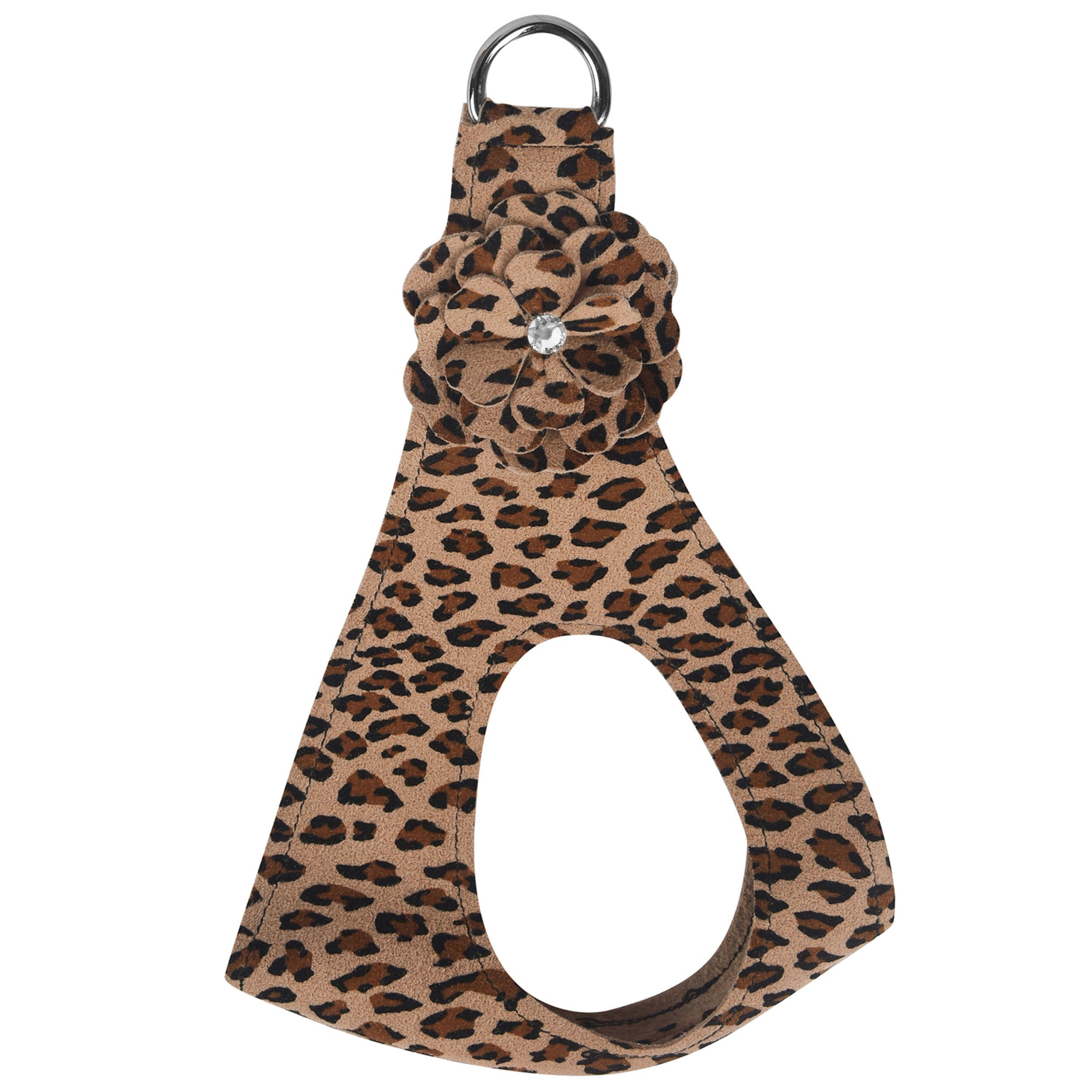 Susan Lanci Designs Cheetah Step In Harness | Floral Dog Harness