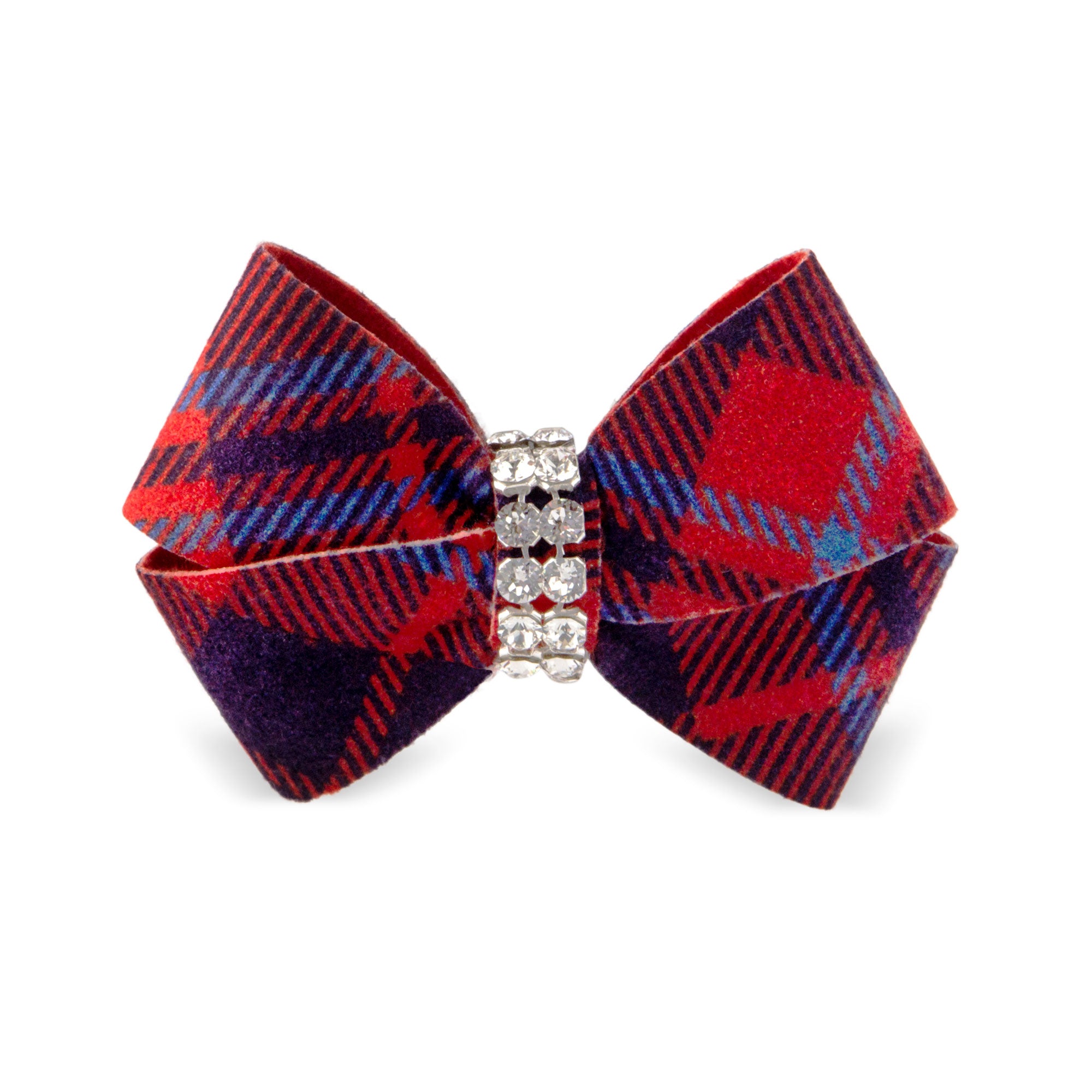 Scotty Leash Fawn Plaid Big Bow