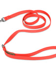 Electric Pink Solid Leash
