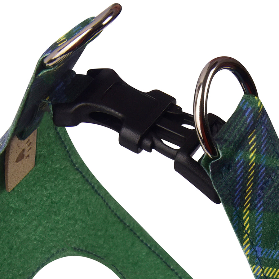 Scotty Plaid Step In Harness