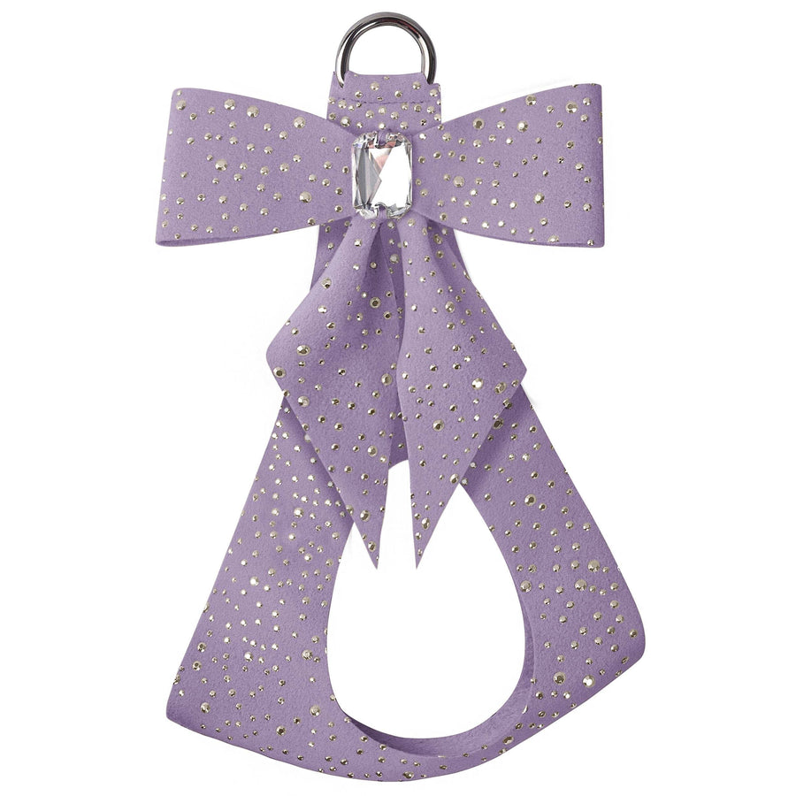 Silver Stardust Tail Bow Step In Harness-Pretty Pastels