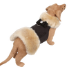 Big Bow Champagne Fox Fur Coat
