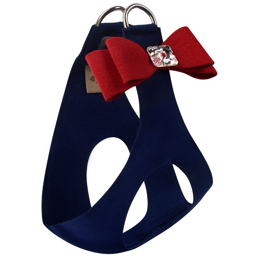 Red Big Bow Step In Harness