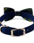 Scotty Forest Plaid Bow Tie Collar