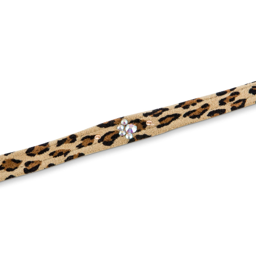Cheetah Couture Crystal Paws Leash