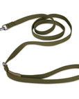 Olive Green Solid Leash