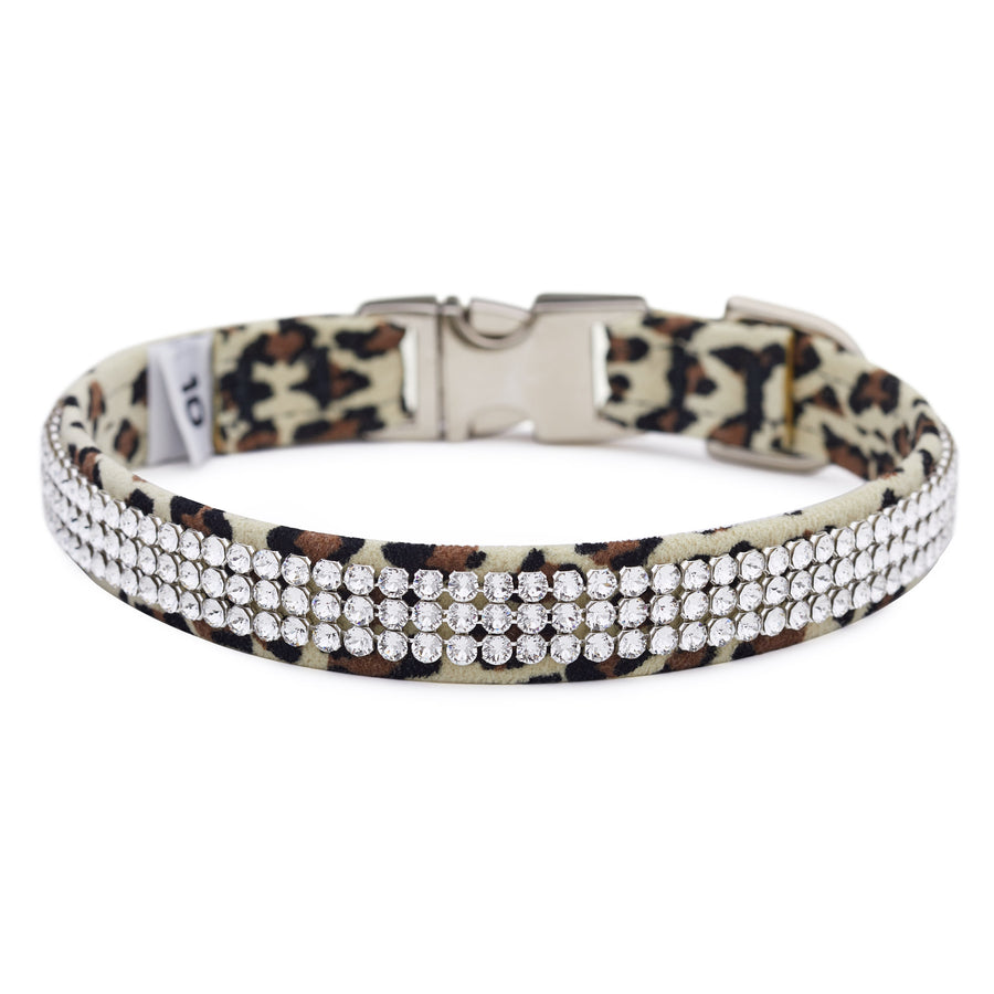 Cheetah Light 3 Row Giltmore Perfect Fit Collar