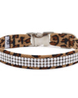 Cheetah 3 Row Giltmore Perfect Fit Collar