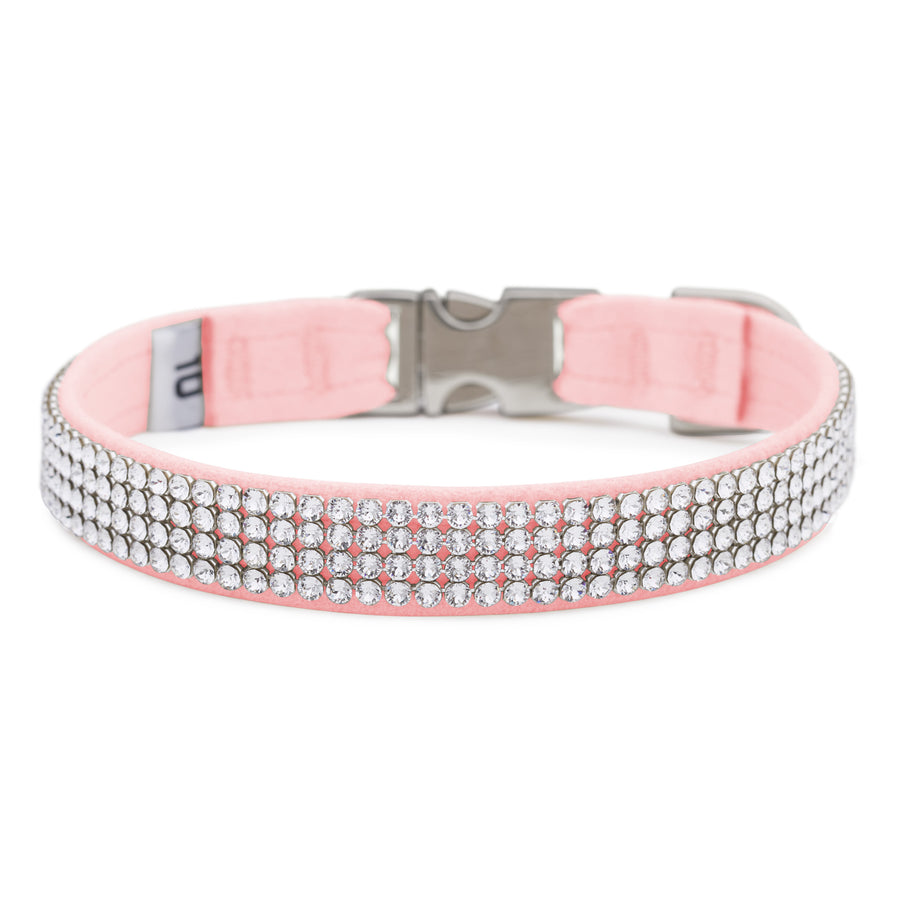 Puppy Pink 4 Row Giltmore Perfect Fit Collar