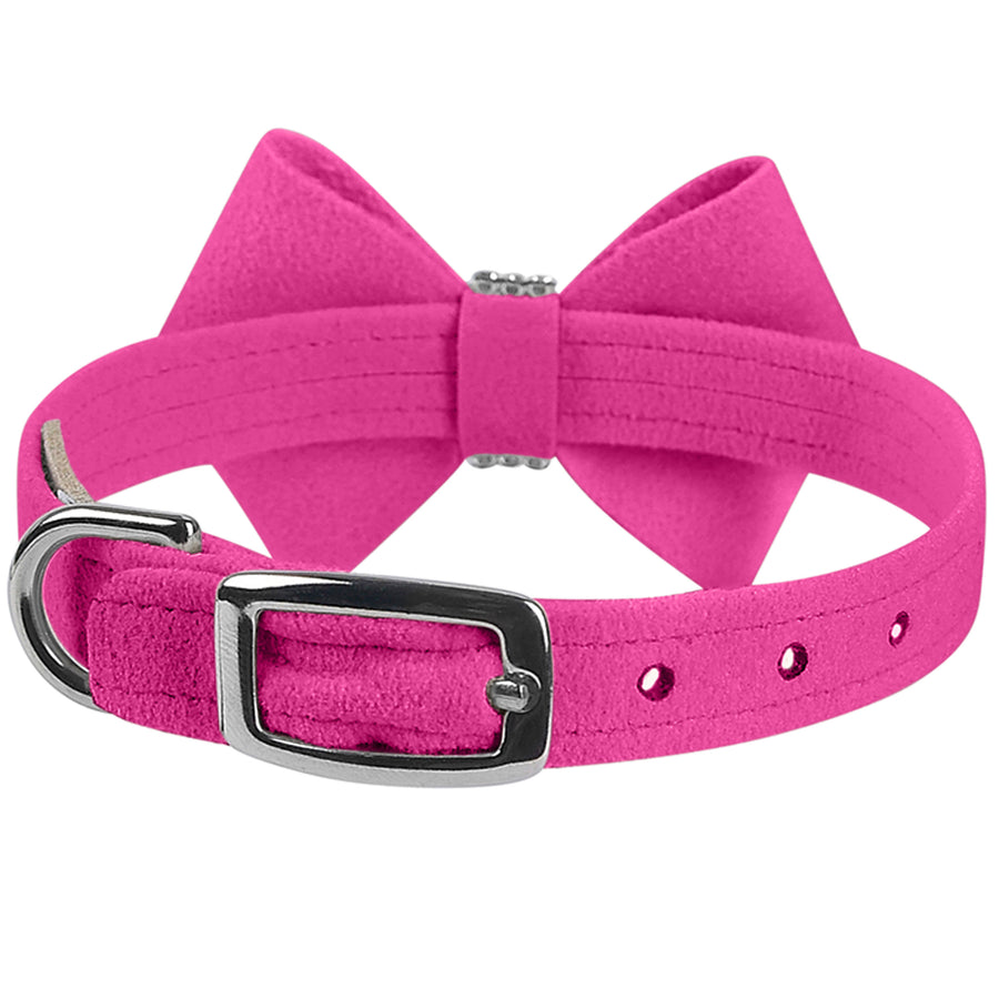 Nouveau Bow Collar: Pink Sapphire