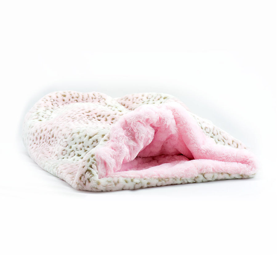 Pink Lynx with Puppy Pink Shag Cuddle Cup