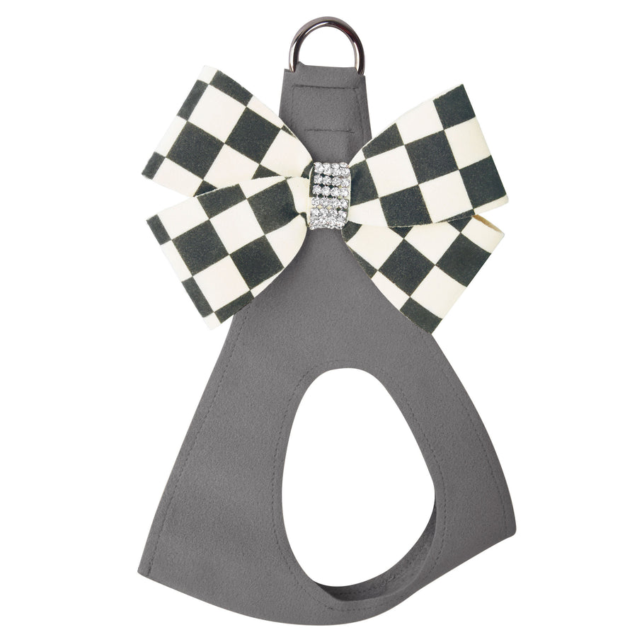 Windsor Check Nouveau Bow Step In Harness- Classic Neutrals