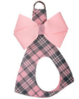 Puppy Pink Nouveau Bow with Pink Giltmore Step In Harness