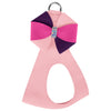 Pink is Love Pinwheel Step In Harness by Susan Lanci Designs - front view