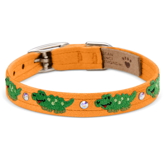 Alligator dog collar Outlet