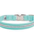 Tiffi Blue 2 Row Giltmore Perfect Fit Collar