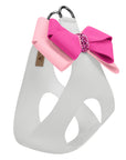 Pink is Love Double Nouveau Bow Step In Harness