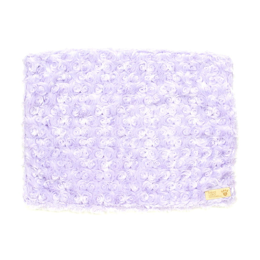 French Lavender Curly Sue Blanket